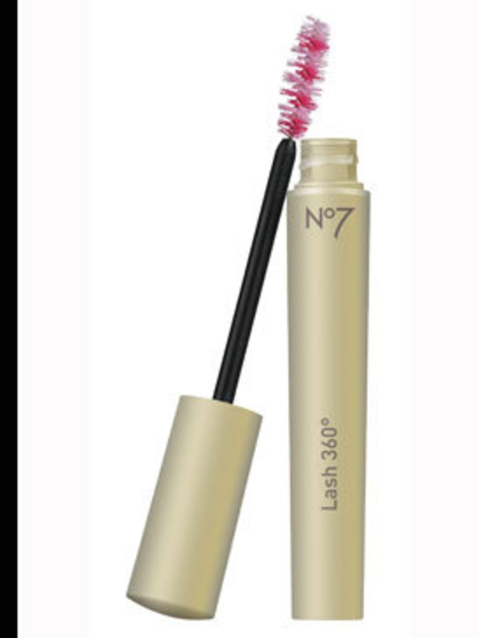 <p>Lash 360 mascara, £11 from No 7 at Boots. 10% goes to Breast Cancer Care.</p>