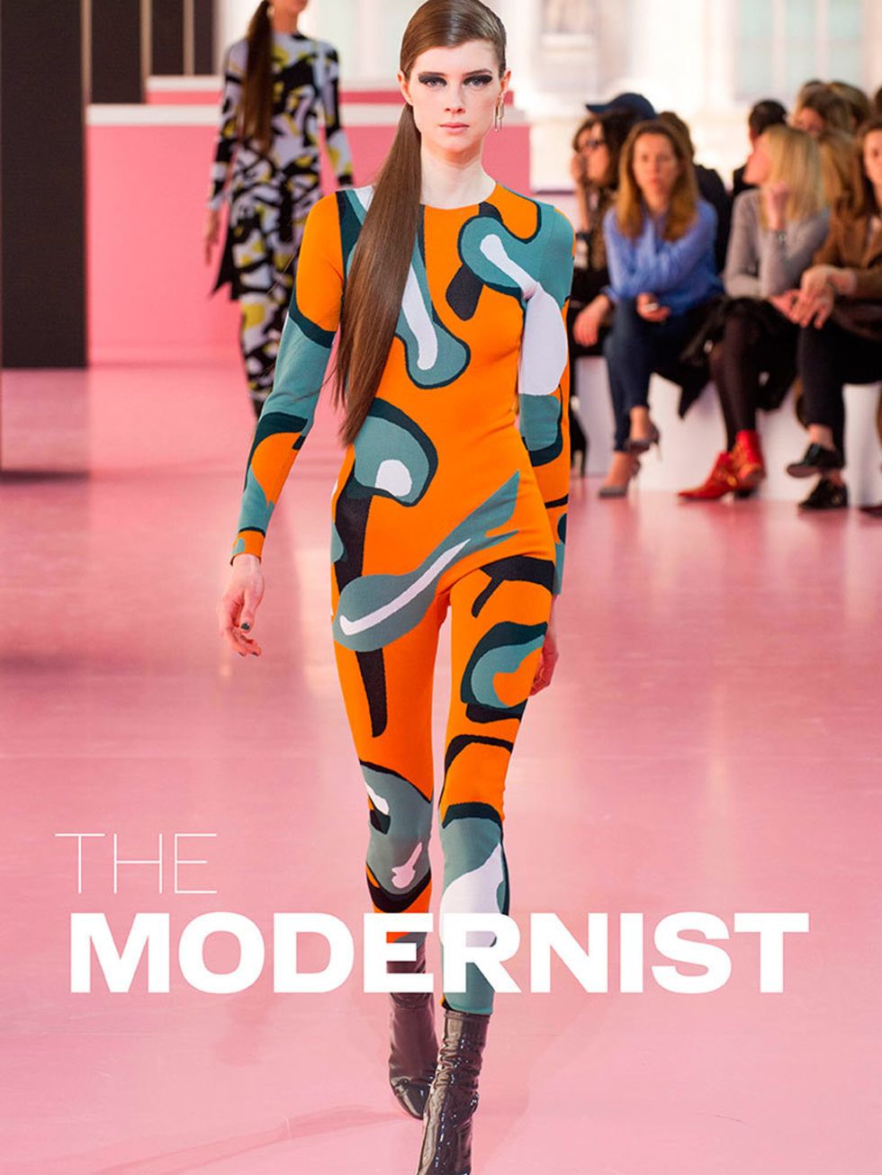 <p><strong>THE MODERNIST</strong></p>

<p>The overarching theme of a/w 2015 is blisteringly modern. Clothes that strike out with bold, clean lines and bursts of colour  make that wonderfully weird colour. Print goes optical, fabrics get more extreme, sha