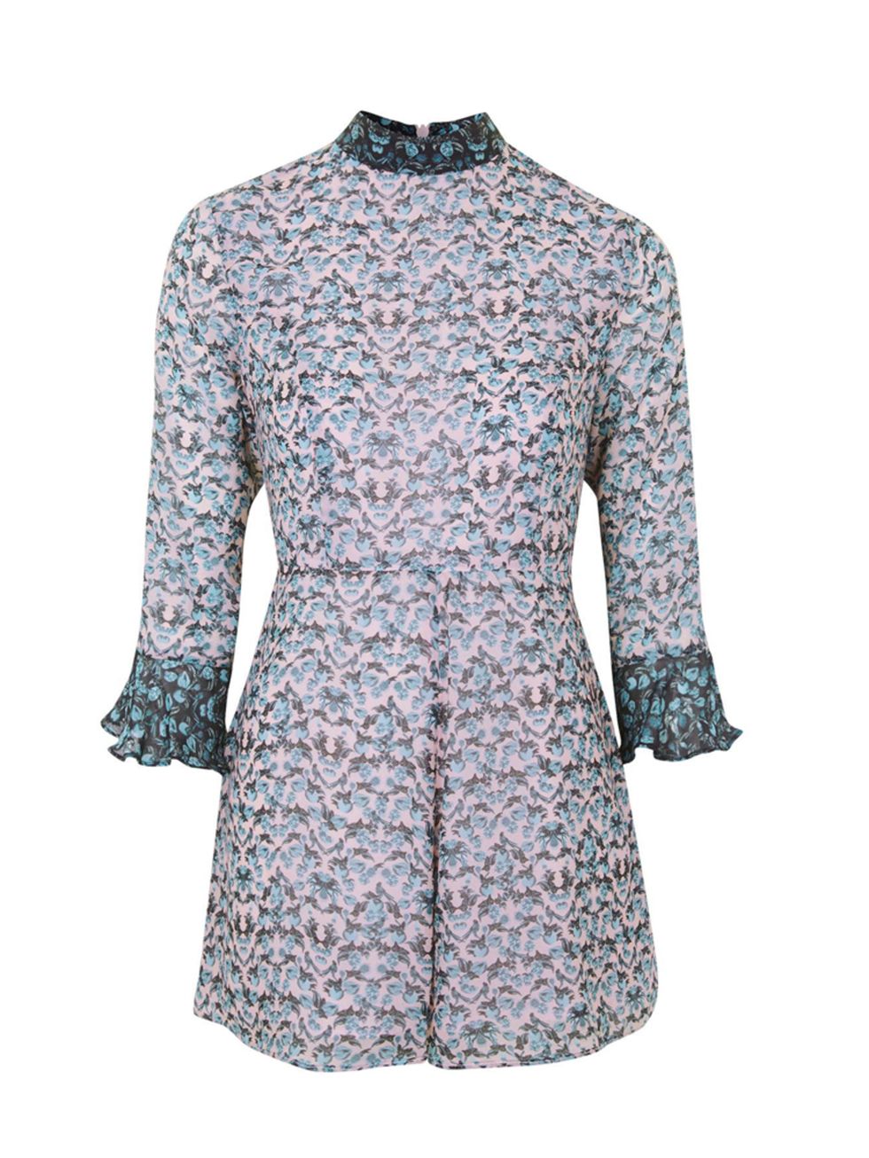 <p>Freelance Beauty Contributor Natalie Lukaitis will wear this boho playsuit with knee high gladiator sandals.</p>

<p> </p>

<p><a href="http://www.topshop.com/en/tsuk/product/new-in-this-week-2169932/floral-playsuit-4555244?bi=1&ps=200" target="_blank"