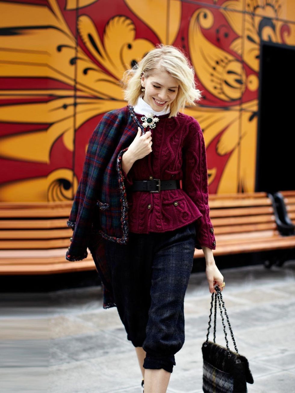 <p>Elena Perminova</p><p>Nothing says luxury quite like Chanels Edinburgh collection.</p>