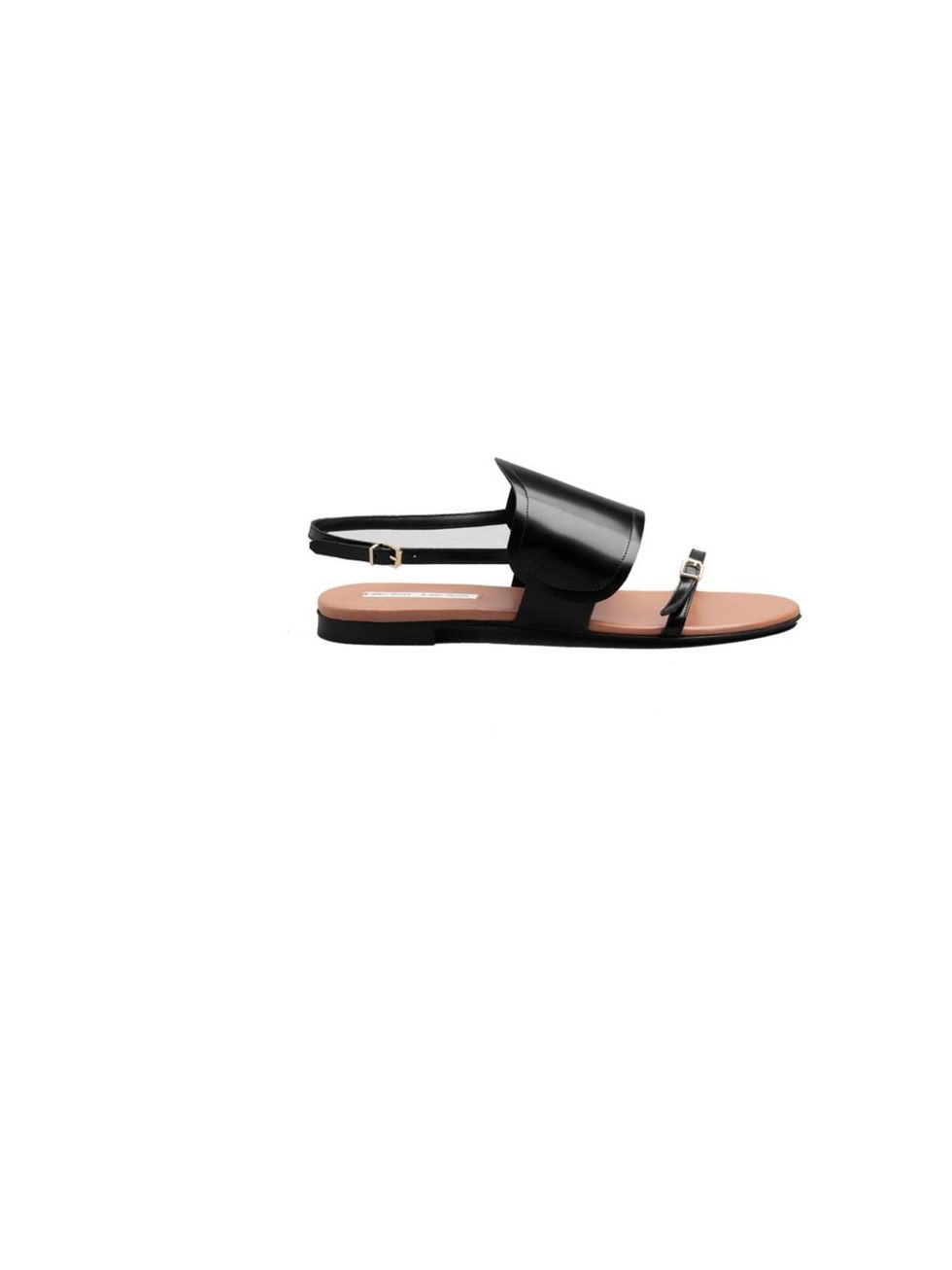 <p>A little bit masculine, a lot cool, channel contemporary chic with these <a href="http://www.stories.com/New_in/Shoes/Flat_Leather_Sandals/591743-575618.1">&amp; Other Stories</a> sandals, £55</p>