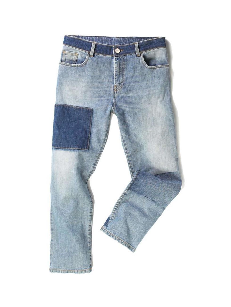 <p>Its hard to imagine a time when boyfriend jeans werent on our denim agenda. Picture Editor Lara Ferros is unleashing her inner tomboy.</p><p><a href="http://www.pinko.it/en-gb/home/main">Pinko</a> patchwork jeans, £197</p>