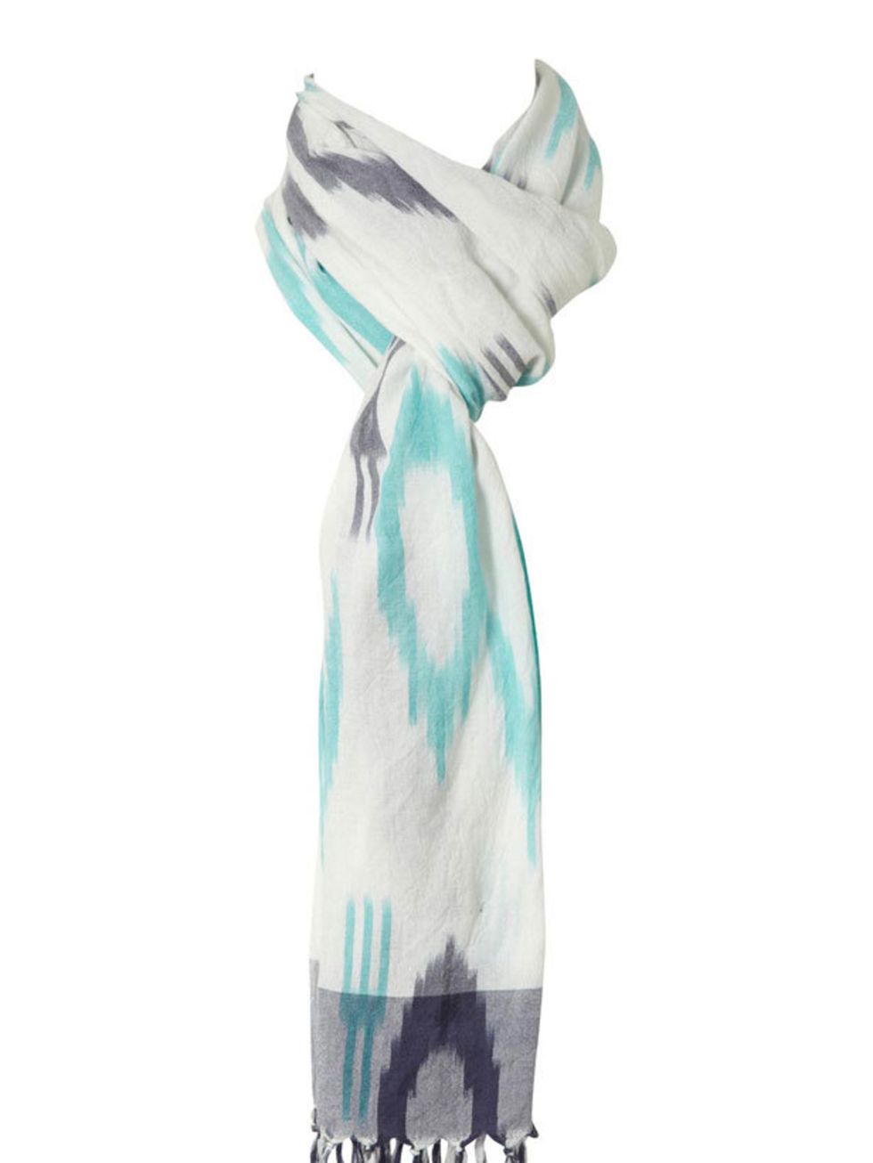 <p>Pastel print scarf, £18, by <a href="http://www.oasis-stores.com/Pastel-Ikat-Scarf/Scarves/oasis/fcp-product/5250010500">Oasis</a></p>