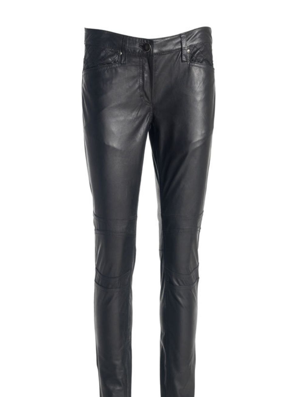 <p>1971 Reiss leather biker trousers, £250, for stockists call 020 7473 9630</p>
