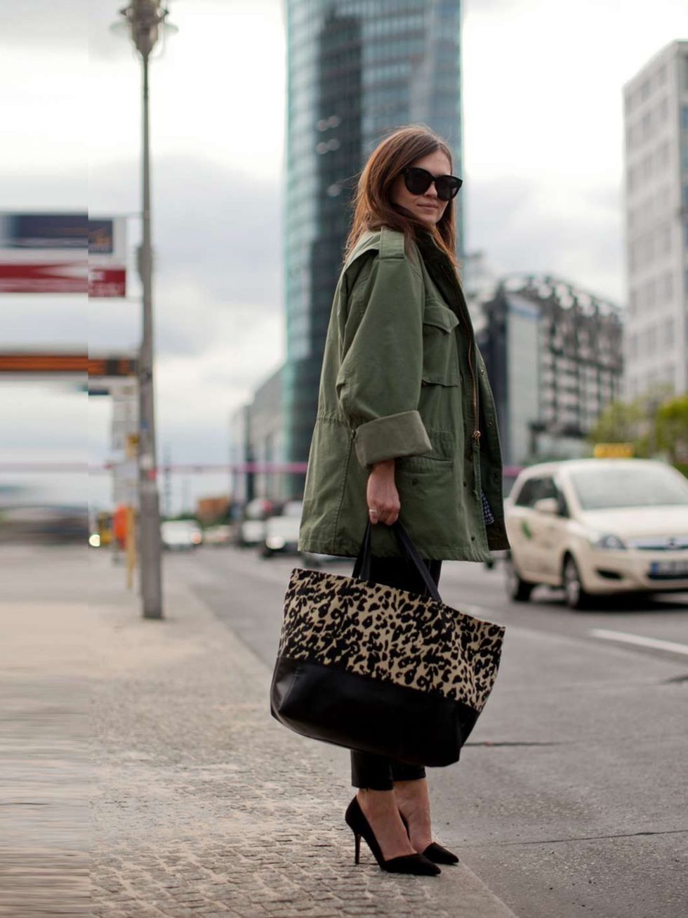 <p>Katja, Berlin</p><p>Coat from US miltar, Zara shoes, Celine bag and COS trouser</p><p><a href="http://www.elleuk.com/style/street-style/berlin-street-style"></a></p><p><em><a href="http://www.elleuk.com/style/street-style/best-of-spring-summer-2014-sho