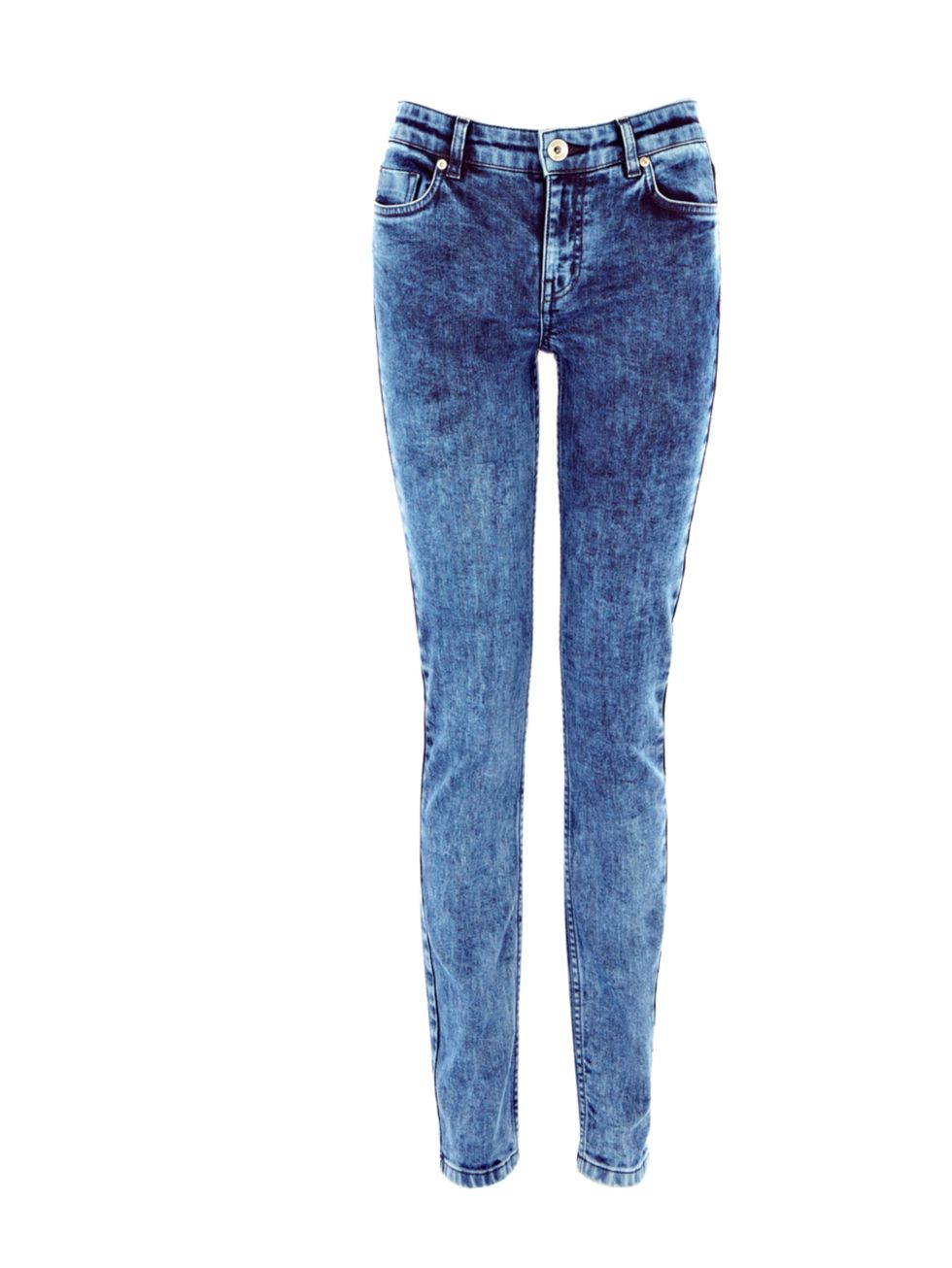 <p>Cropped tops and platform trainers are back in the shops, and now another 90s favourite is in store: bleached denim <a href="http://www.oasis-stores.com/ALLDenim/dept/fcp-category/categorylist?resetFilters=true">Oasis</a> skinny jeans, £45</p>