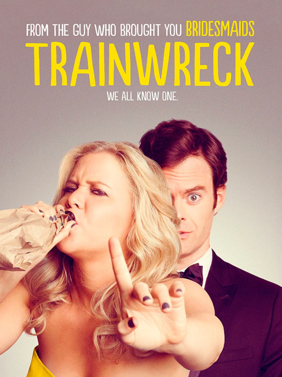 <p>FILM: Trainwreck</p>

<p>OK, bear with us on this one: this new Judd Apatow-directed film follows the misadventures of a commitment-phobe revelling in one-night stands and dodging cosy domesticity at all costs. So far, so Knocked Up/Get Him To The Gree