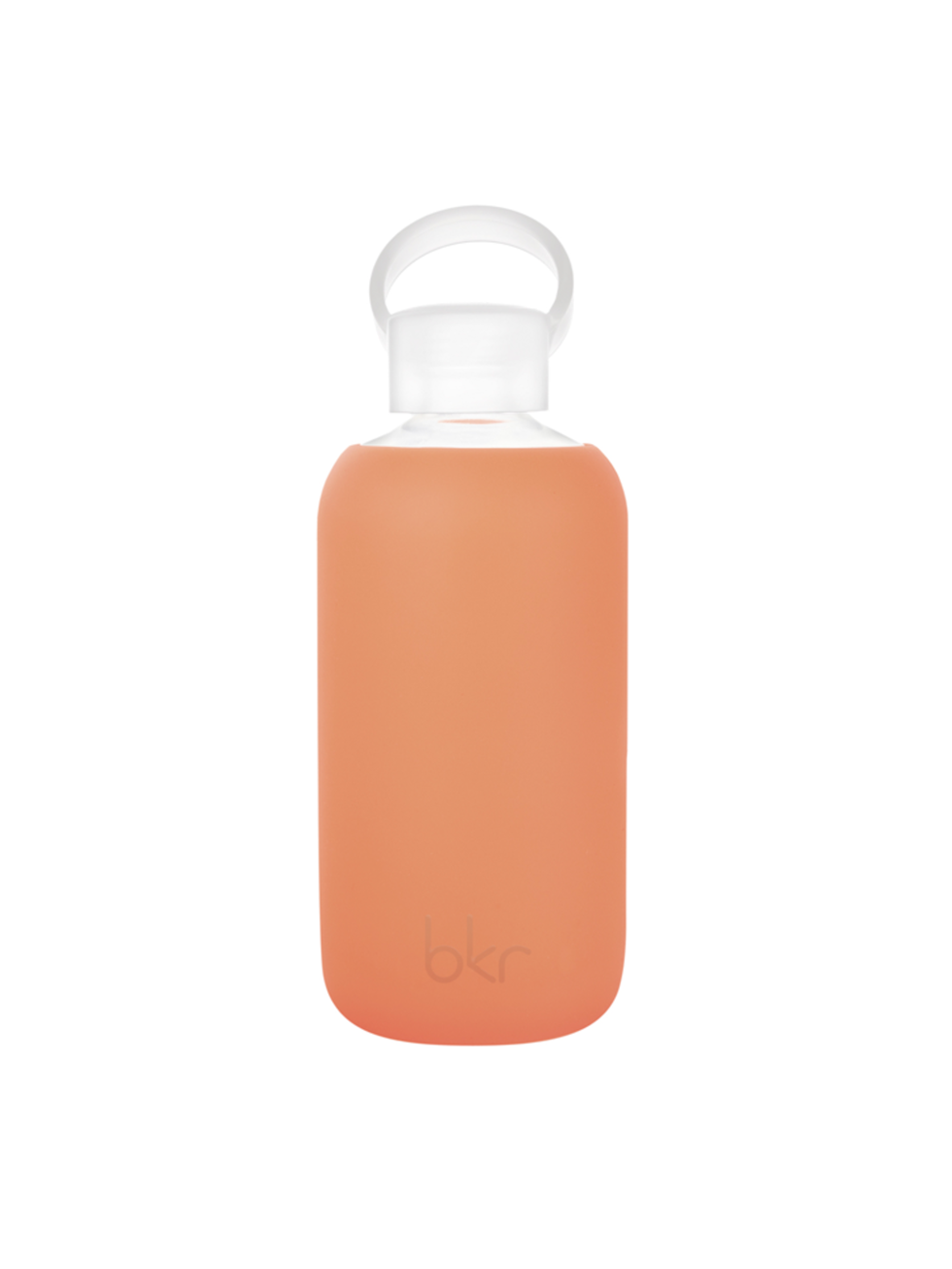 <p><strong>BKR </strong></p>

<p>Bkr is your new season essential: with colourways that evolve alongside the runway, this little glass bottle will have you drinking double. No-slip, easy to carry and bewilderingly satisfying to drink from</p>

<p>BKR 500m