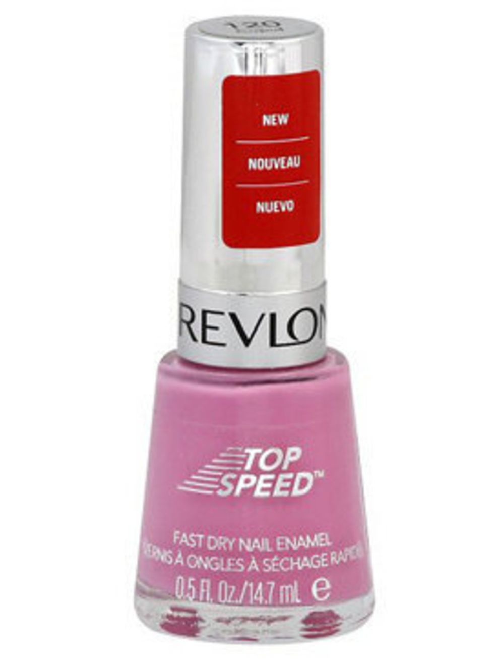 <p>Revlon Top Speed Nail Lacquer in Cupid.</p>