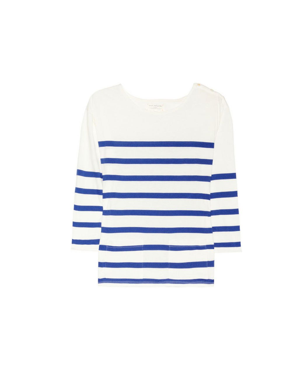 <p>You simply cant beat the classic Breton. Style with the new season metallics or pastels for a simple, fresh update... Chinti &amp; Parker striped top, £80, at Net-a-Porter</p><p><a href="http://shopping.elleuk.com/browse?fts=chinti+%26+parker+striped+