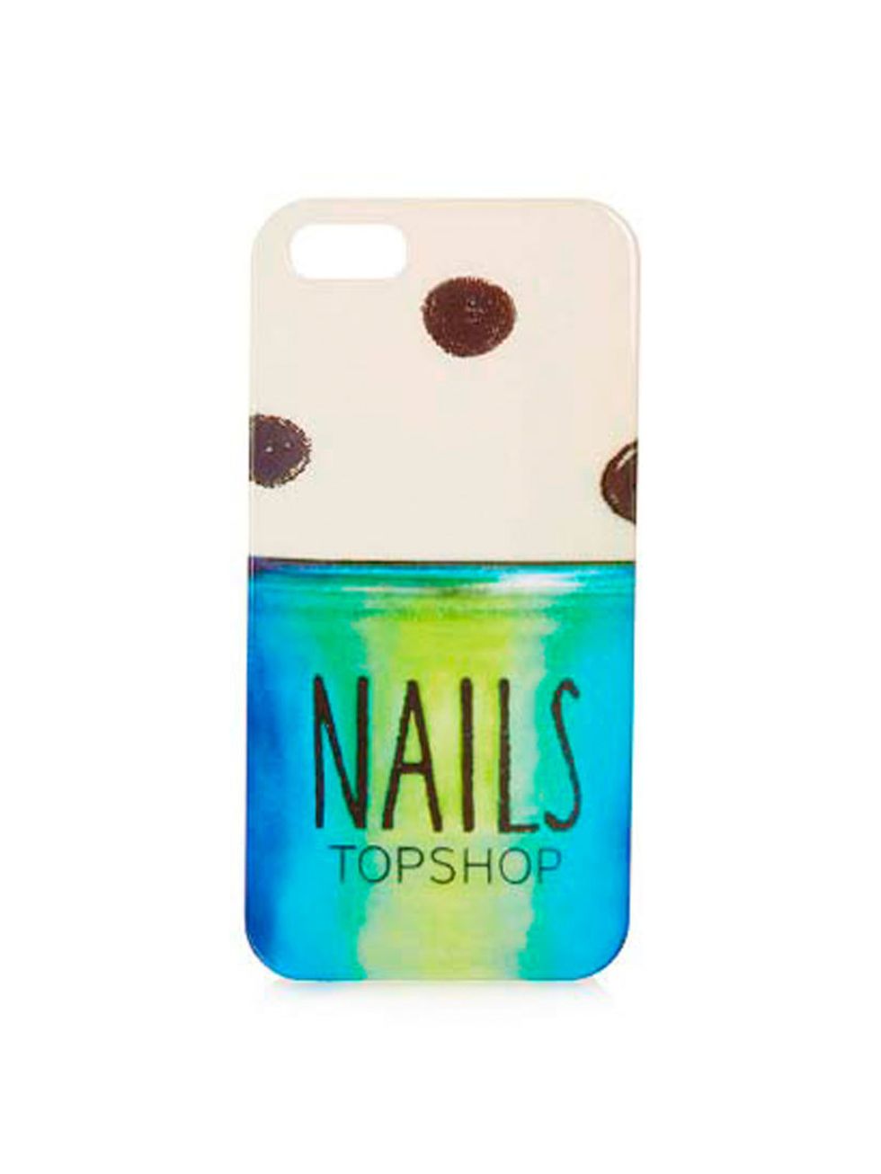 <p>Take that nail varnish obsession a step further.. </p><p>Nail Varnish iPhone 5 shell £8 from <a href="http://www.topshop.com/en/tsuk/product/bags-accessories-1702216/bags-purses-462/phone-tablet-cases-763/nail-varnish-iphone-5-shell-2536630?refinements