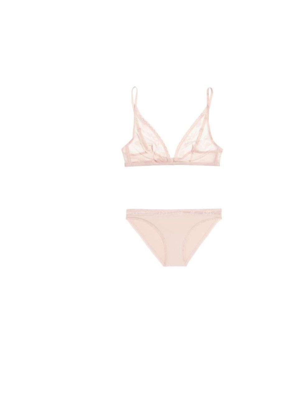 <p>This Calvin Klein lingerie is a sheer delight, bra £34 and briefs, £25, at <a href="http://www.net-a-porter.com/product/344324">Net-a-Porter</a></p>