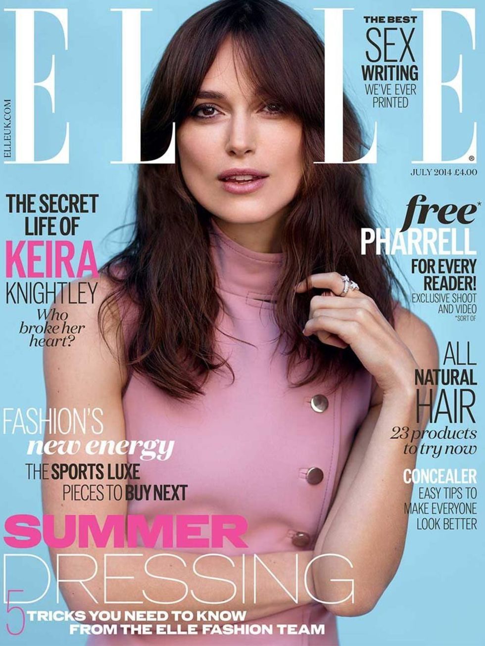 <p>Have you seen cover star Keira Knightley in our brand spanking new July issue? </p><p><em><a href="http://www.hearstmagazines.co.uk/elle/JES10068">Order your printed copy of ELLE</a></em></p><p><em><a href="http://www.hearstmagazines.co.uk/elle/VES1025