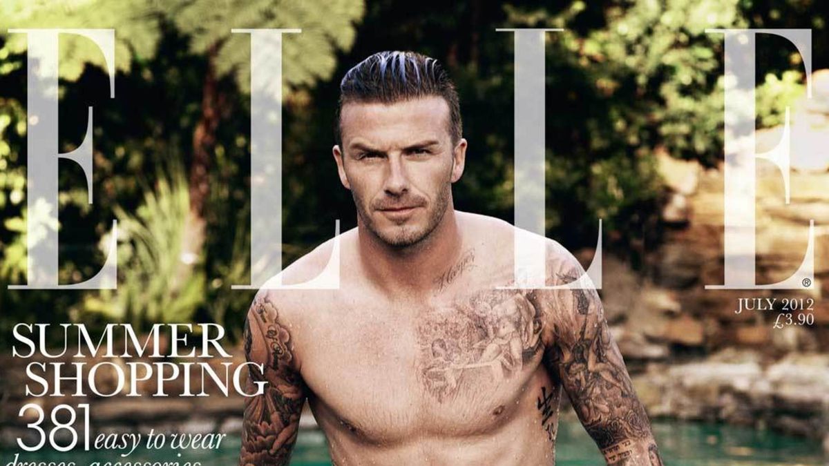 David Beckham: the cover revealed