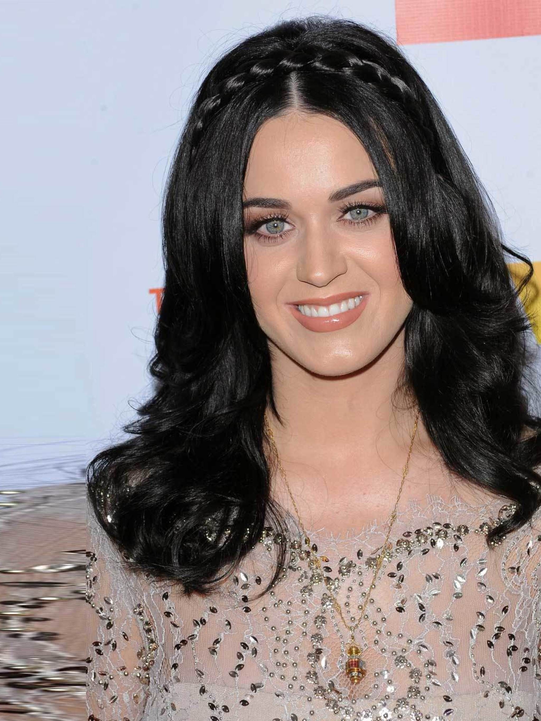 Katy Perry Natural Hair Uphairstyle