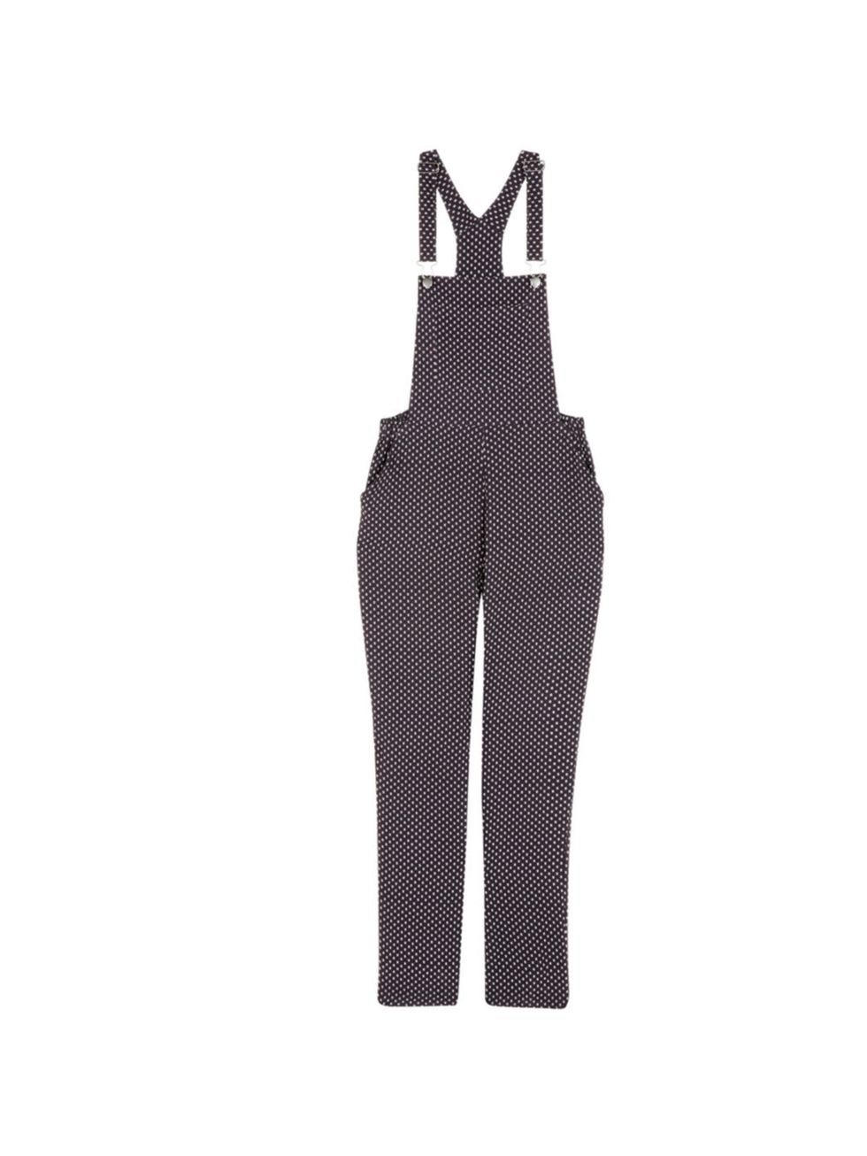 <p>Since popping up at Moschino and 3.1 Phillip Lim, dungarees are back. And these are by far the best on the high street <a href="http://www.urbanoutfitters.co.uk/page/home/">Urban Outfitters</a> spot print dungarees, £65</p>