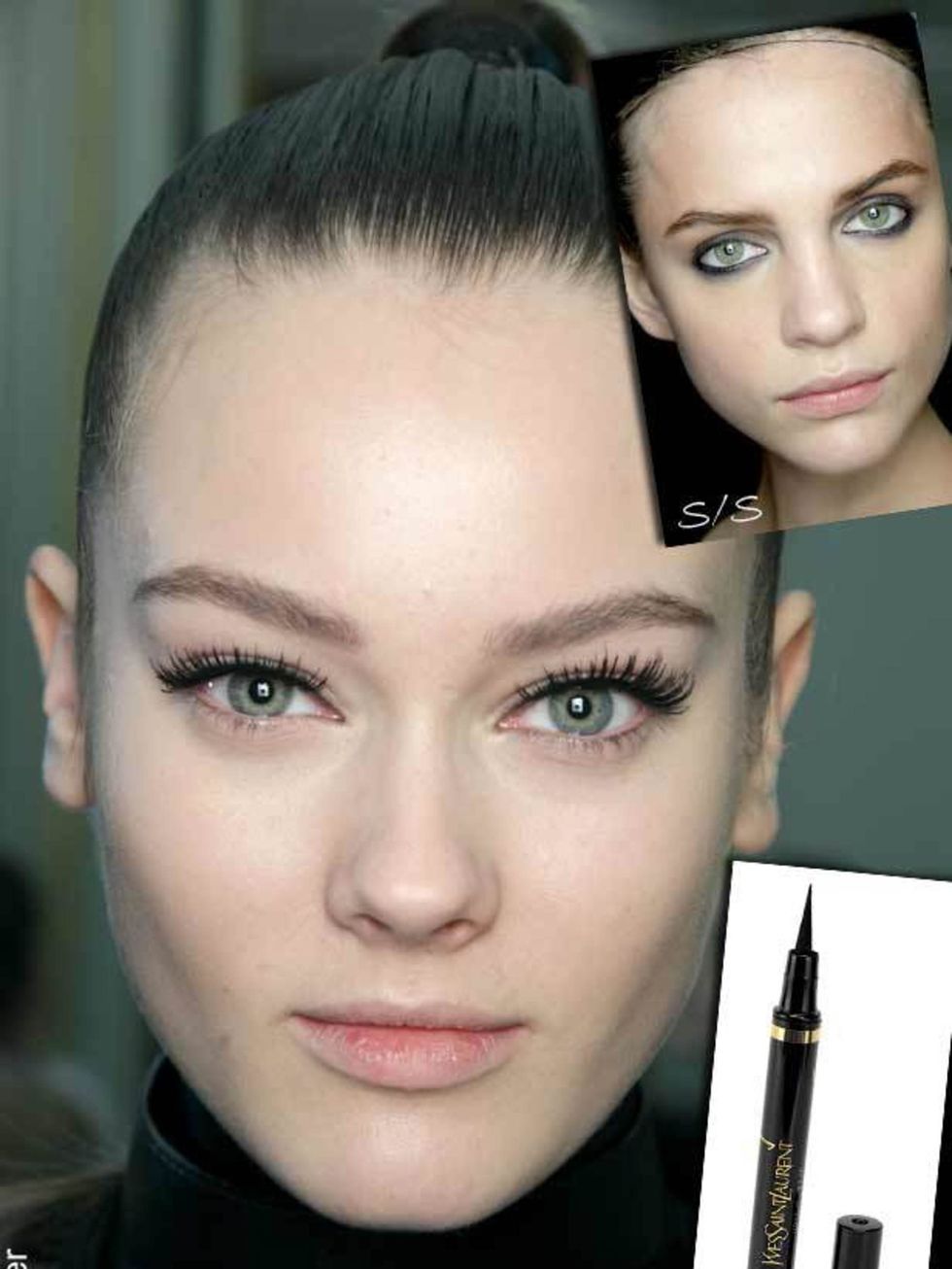 <p>Soft, smudgy lines are great for hazy summer days but this AW demands something a little more polished. Black liquid liner is a make-up bag staple and one thatll add a flash of glamour to any look. For inspiration look to D&amp;G and Emanuel Ungaro wh