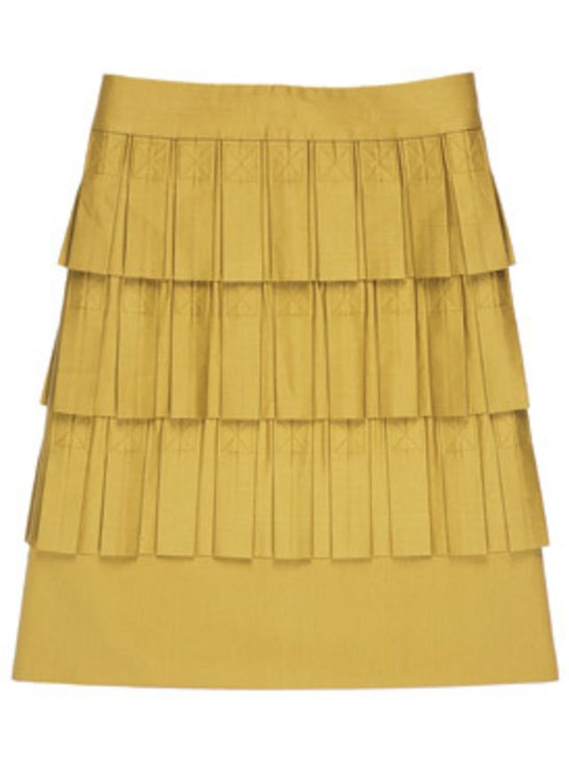 <p></p><p>Plus, the international collections kick off this Friday with the start of New York Fashion Week so we've had to get our new season wardrobe in order fast.</p><p>Top of our shopping list this week is this gorgeous new skirt from Pringle's diffus
