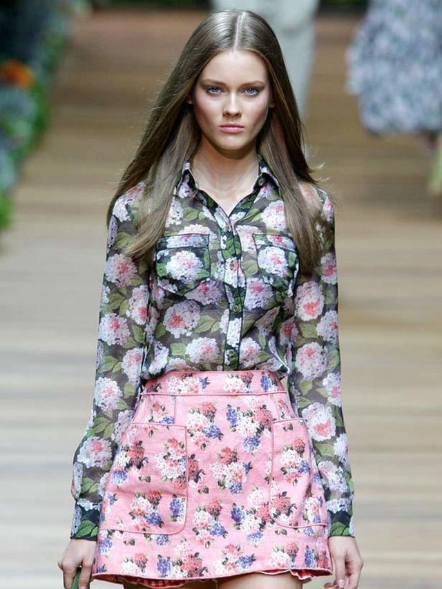 <p></p><p>are having a lot of fun with their D&amp;G line. For Autumn/Winter 2010 they went on an alpine adventure, for Spring/Summer 2011 they're ticking off another quintessential seasonal activity; the garden party. </p><p>With a blooming stage to riva