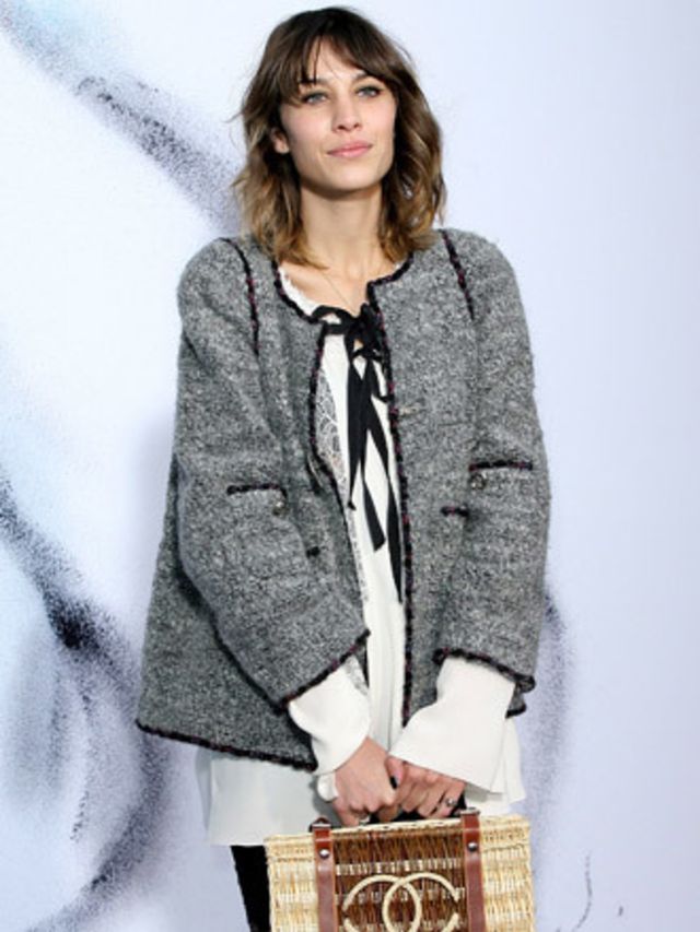 <p>At the Chanel Couture show earlier in the year the TV presenter managed to single-handedly convert us to the world of clogs by sporting a pair from the French fashion house. Yesterday she sat front row at the label's <a href="http://www.elleuk.com/catw
