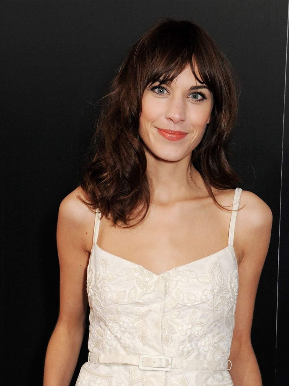 <p><a href="http://www.elleuk.com/star-style/celebrity-style-files/alexa-chung-s-style-file">Alexa Chung</a> looks ready for spring with her pretty, effortless make-up look and natural, wavy hair. </p>