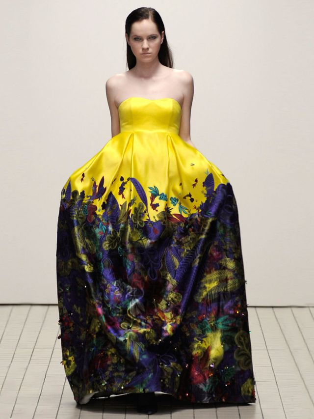 <p>The Erdem AW08 gown included in the V&amp;A Ballgowns exhibition</p>