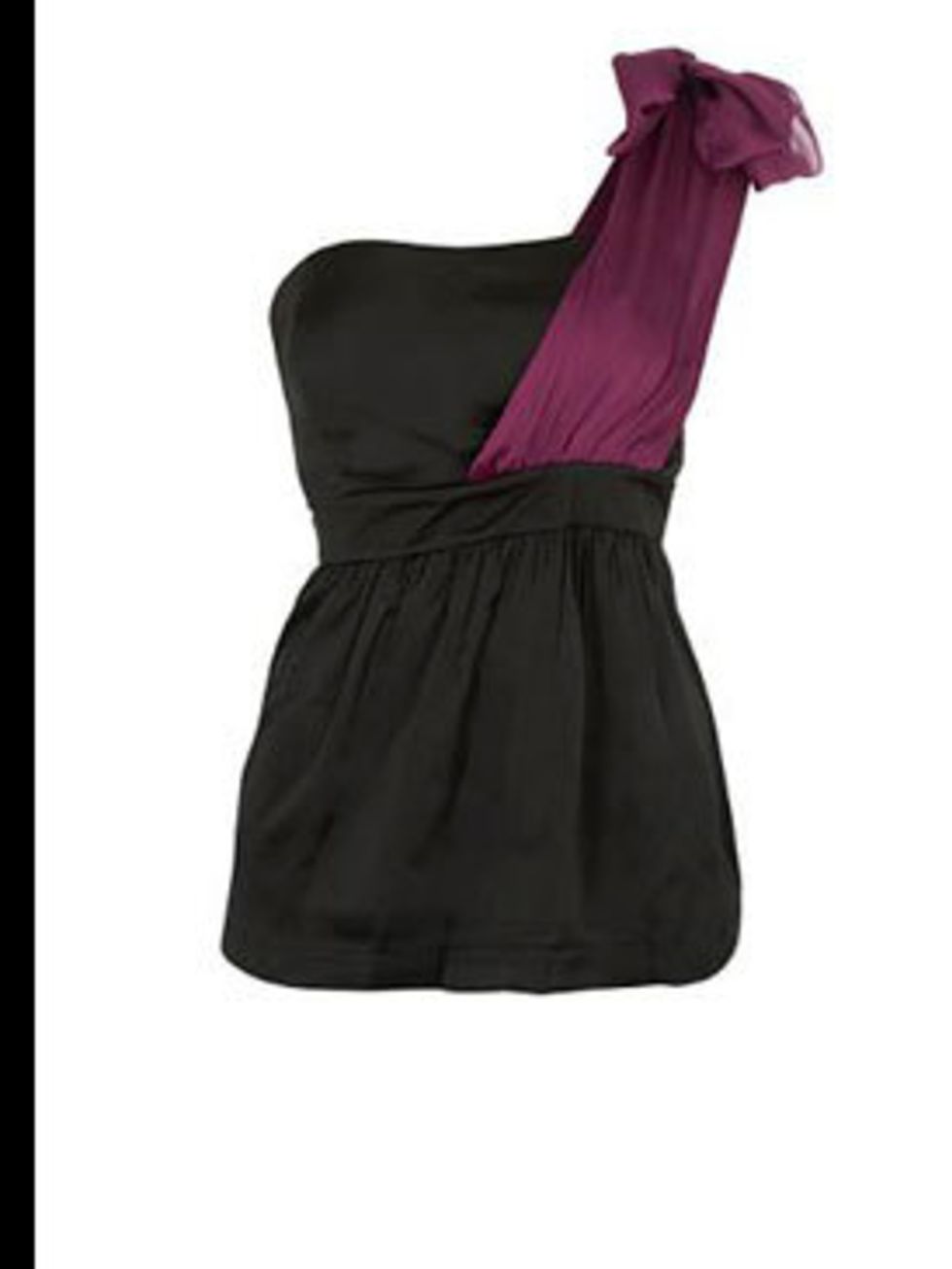 <p>One shoulder top, £20, by <a href="http://www.newlook.co.uk/1757405/175740501/ProductDetails.aspx">New Look</a></p>