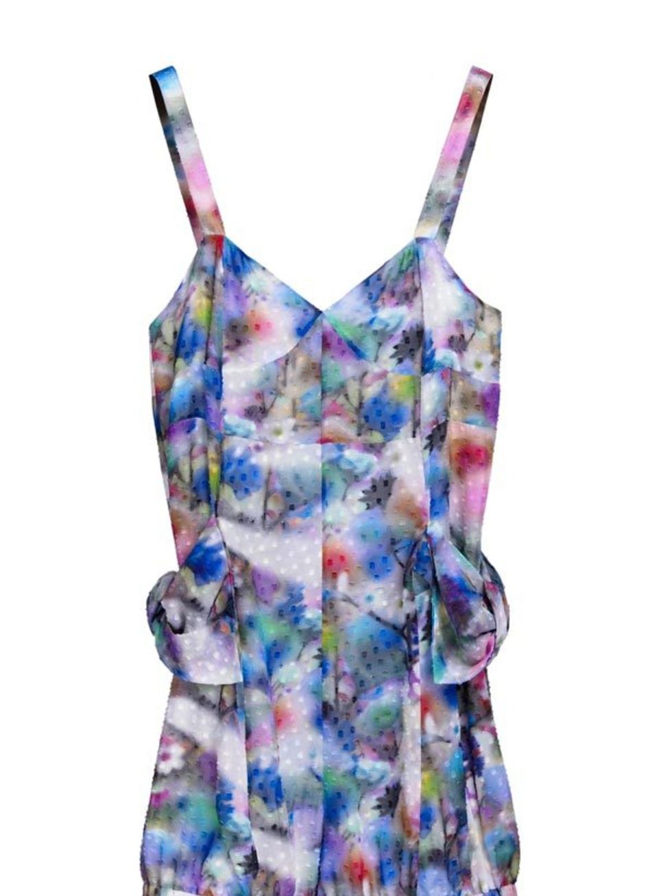 <p>Digital print playsuit, £495, by Mulberry (0207 491 3900)</p>