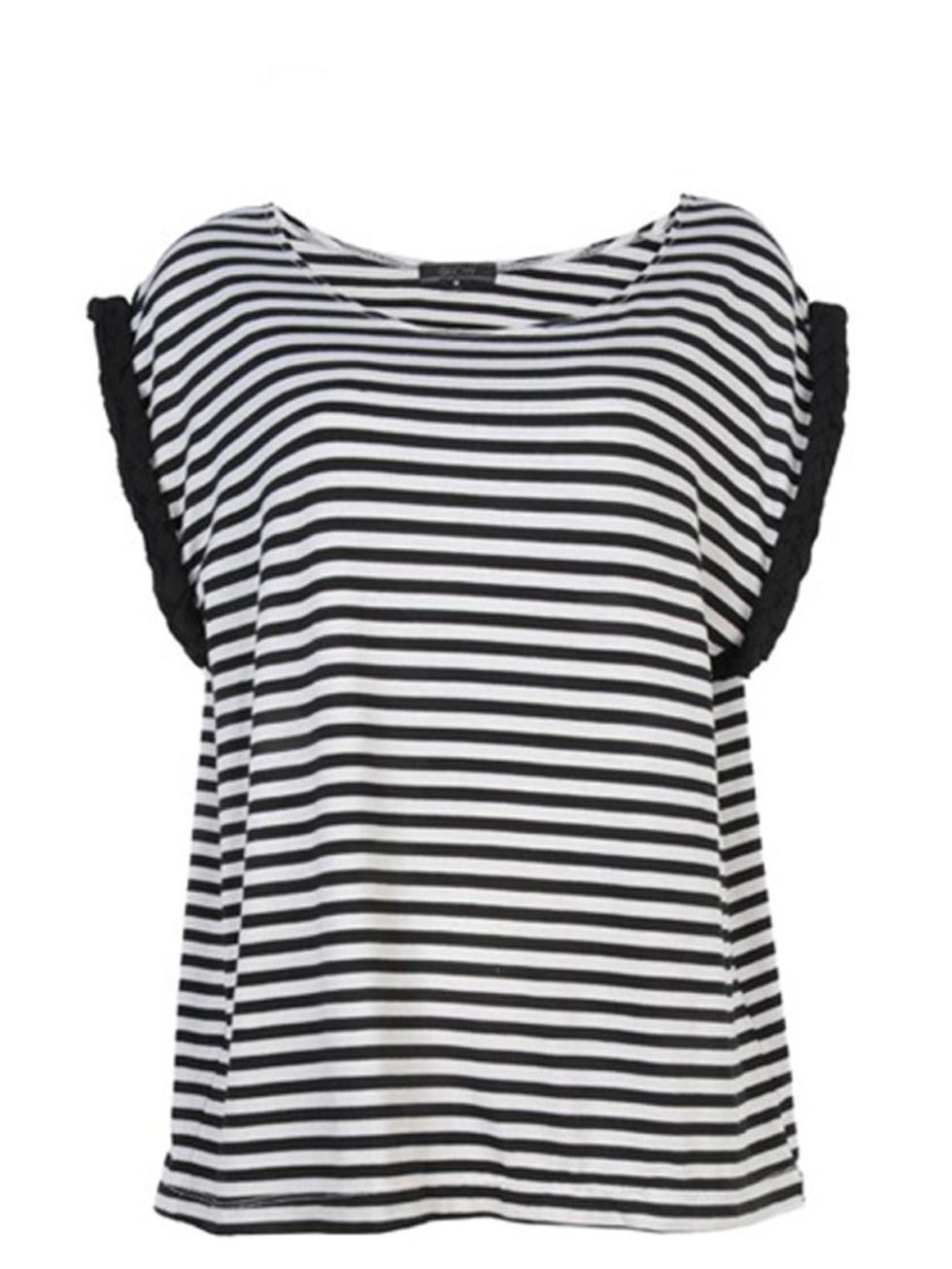 <p>Stripe T-shirt, £25, by Glow at <a href="http://www.pretaportobello.com/shop/tops/tops/glow-striped-plait-tee.aspx">Pretaportobello</a></p>