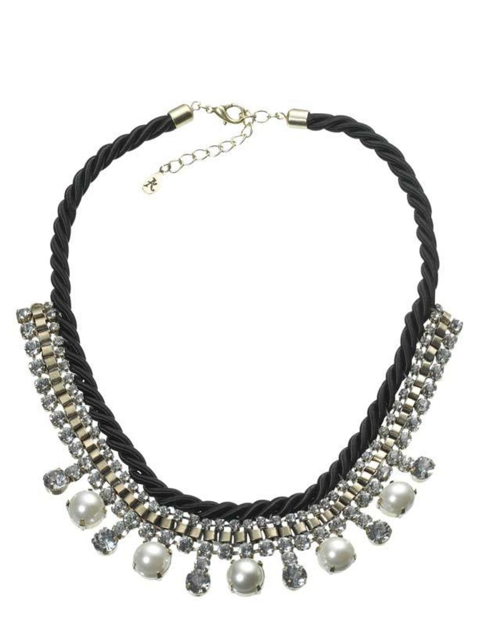 <p>Rhinestone and pearl necklace, £16, by <a href="http://www.monsoon.co.uk/invt/58266608">Accessorize</a></p>
