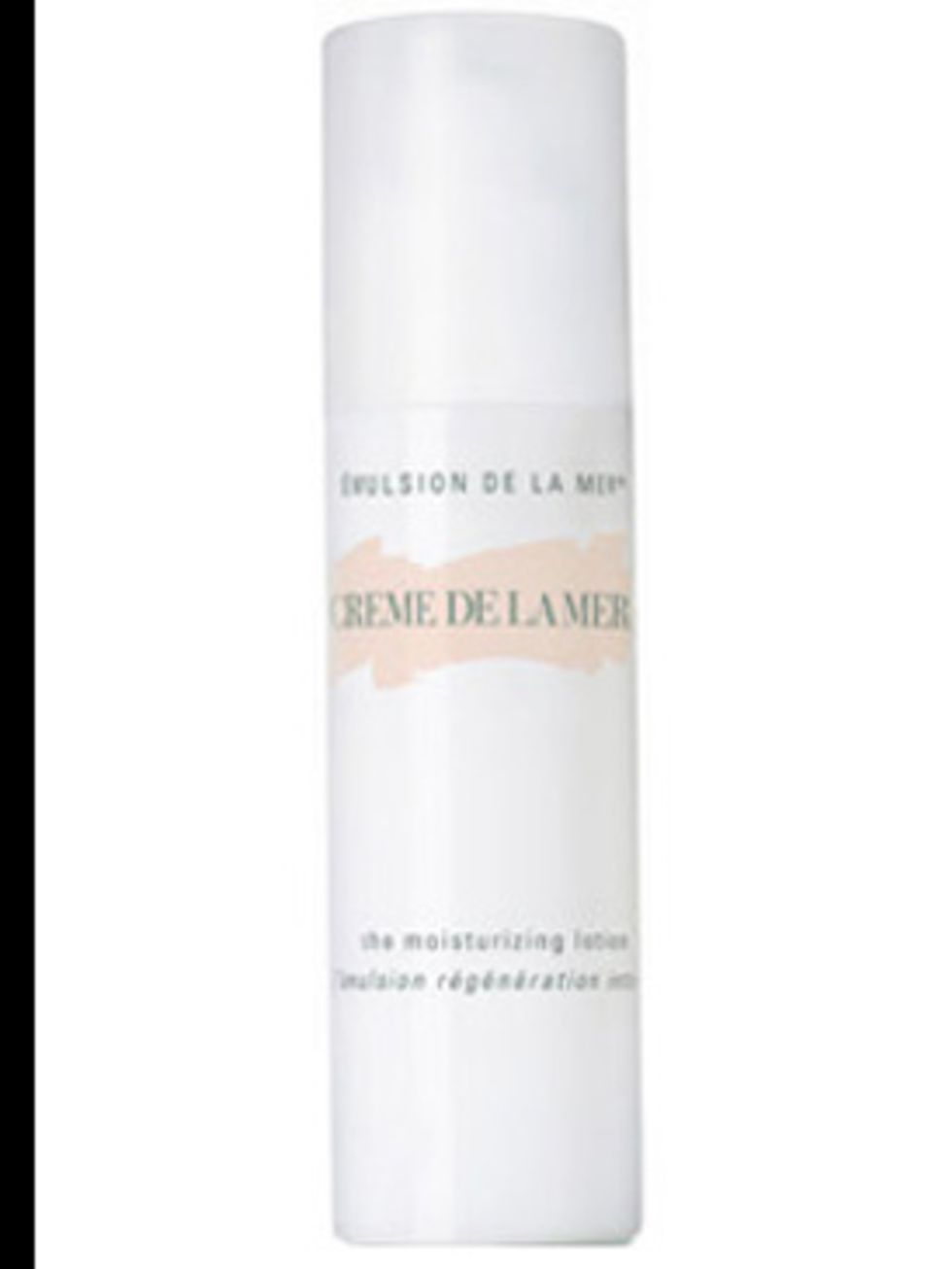 <p>Lotion, £127.23 by <a href="http://www.cremedelamer.co.uk/templates/products/sp_nonshaded.tmpl?CATEGORY_ID=CAT5580&amp;PRODUCT_ID=PROD73348">Creme De La Mer</a> 'its ridiculously expensive but I spoilt myself once and now I cant live without it'</p>