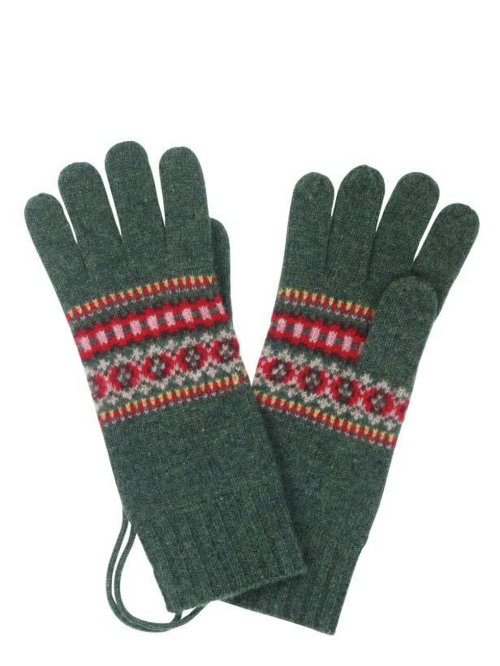 <p>Green fairisle gloves, £18, by <a href="http://www.cathkidston.co.uk/p-13918-cath-kidston-fairisle-trim-gloves.aspx">Cath Kidston</a> </p>