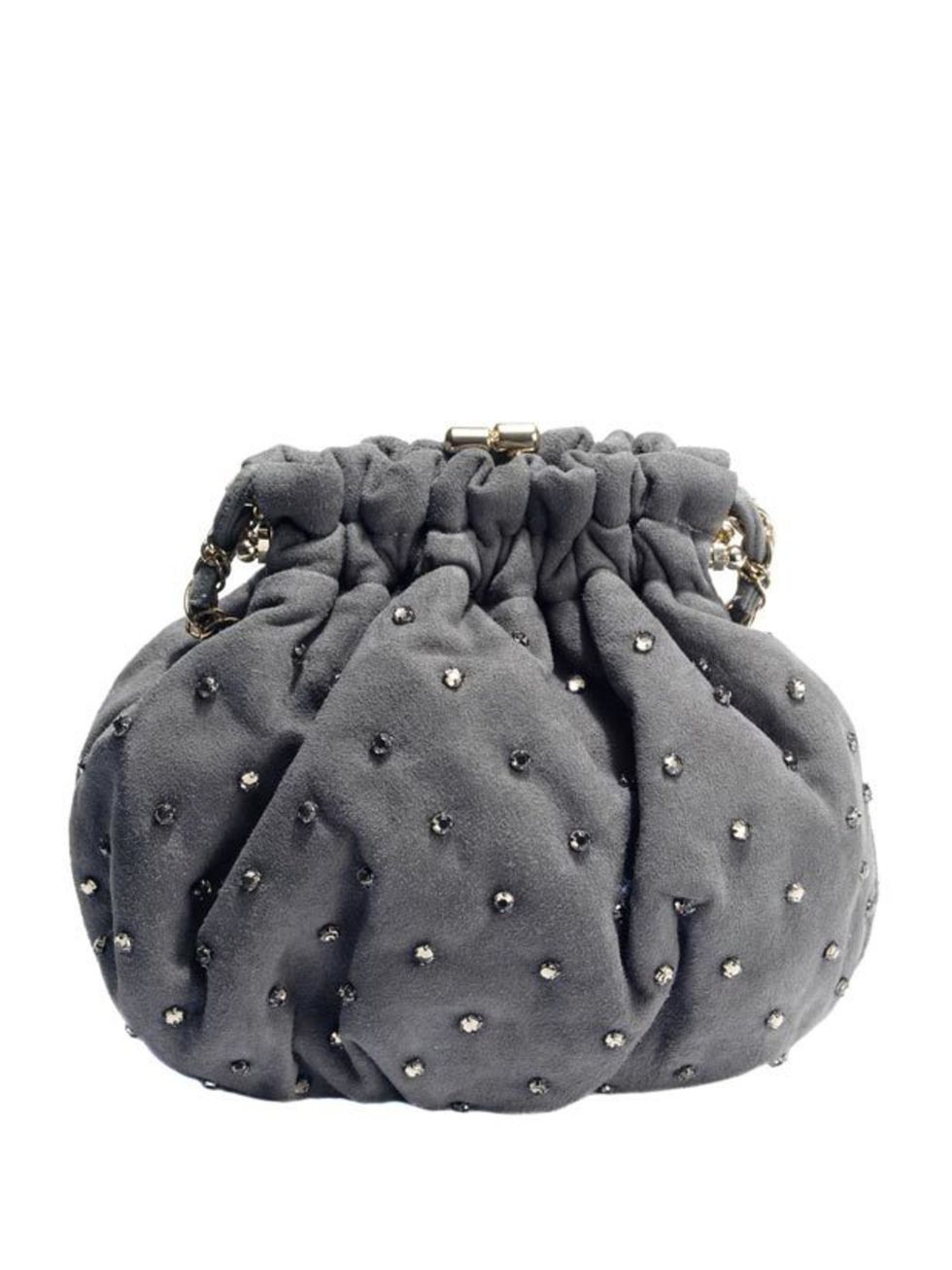 <p>Embellished clutch, £110, by <a href="http://www.reiss.co.uk/shop/womens/bags/alicia/silver_lavender/">Reiss</a></p>