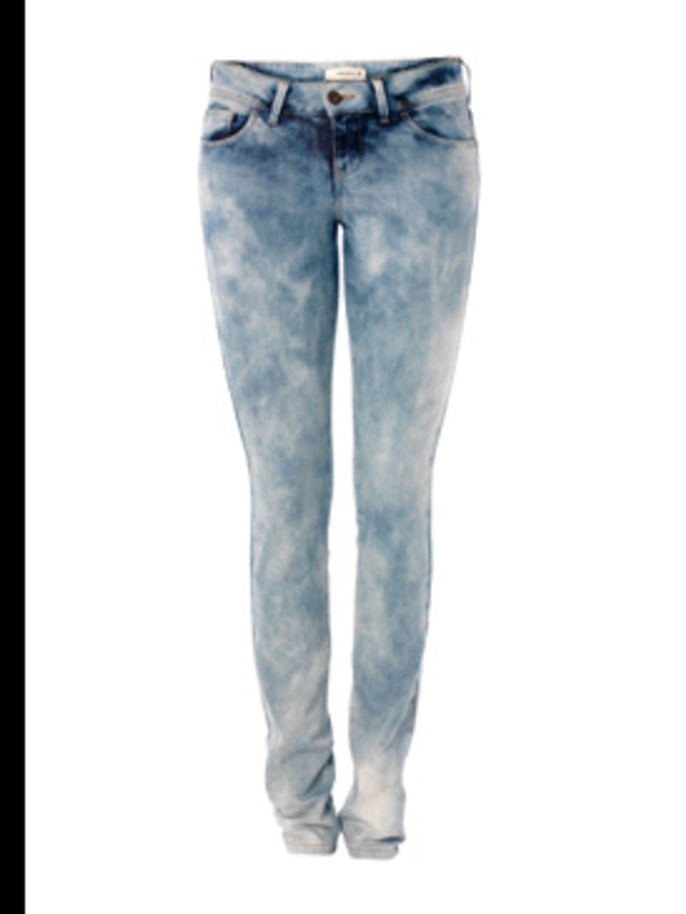 <p>Acid wash jeans, £42, by Mango (0207 434 3694)</p>