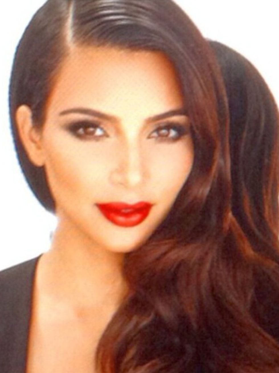 Kim Kardashian: 'Good day on set today with my sisters! Glam by my dream team @makeupbymario @mrchrismcmillan'