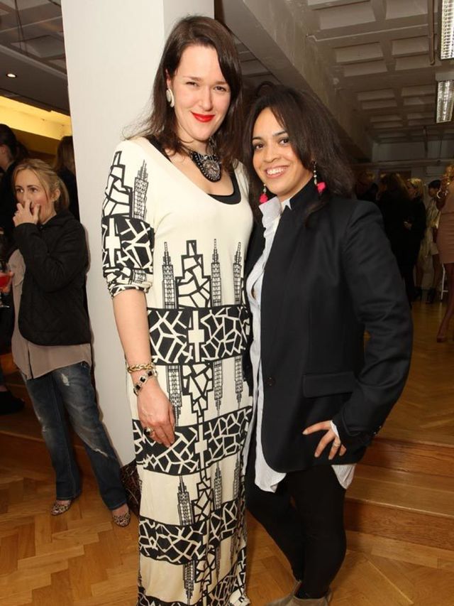 <p>Holly Fulton and Justine Mills</p>