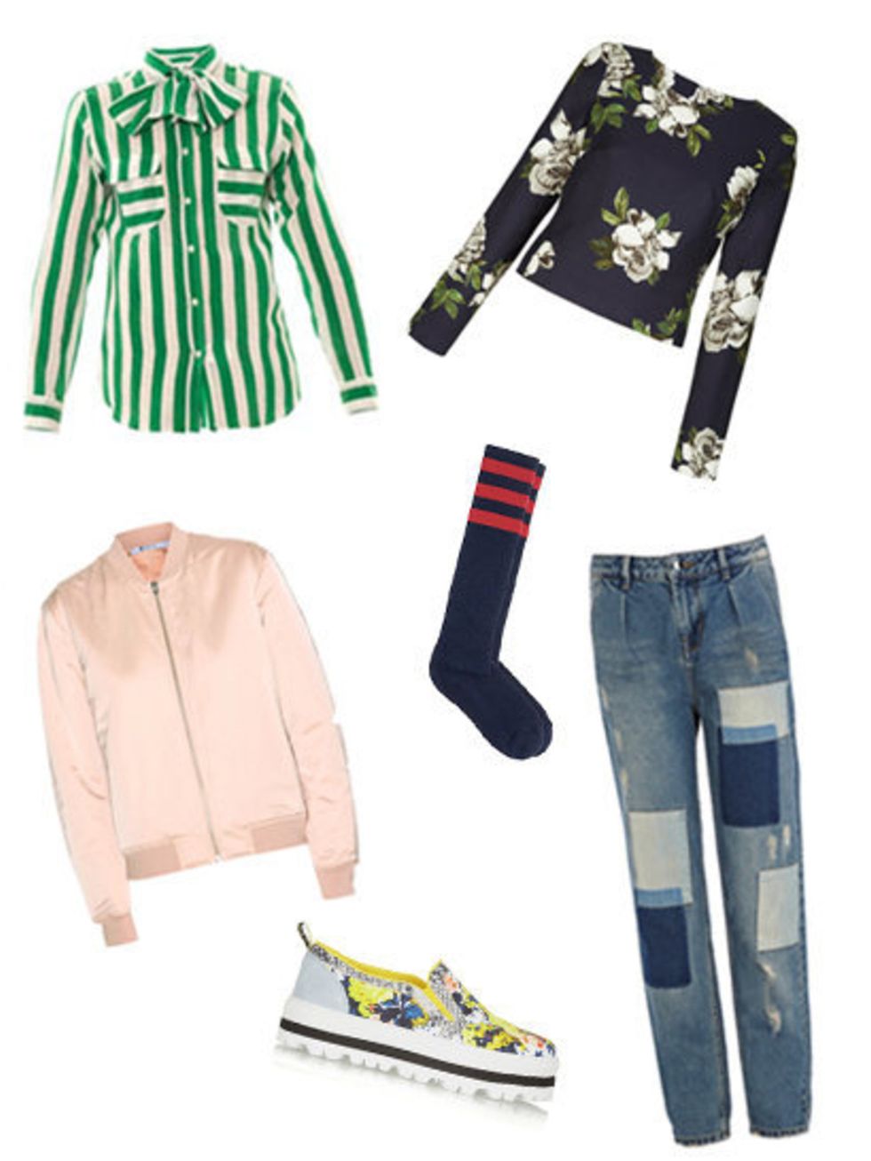 <p>The shops are awash with the first Spring drops but how do you tap into those new trends now before the mercury rises?</p><p>Swap boots for brogues, layer a skinny-polo-neck under silky fabrics, or, for the sartorially brave, try a brightly coloured an