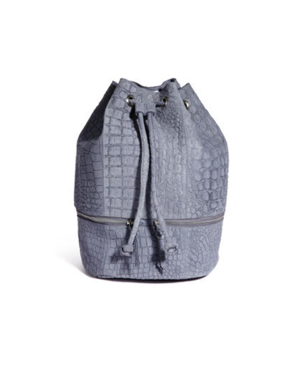 <p><a href="http://www.asos.com/ASOS/ASOS-Leather-Backpack-In-Embossed-Croc/Prod/pgeproduct.aspx?iid=3583175&amp;WT.ac=rec_viewed">Asos</a> leather backpack, £60</p>