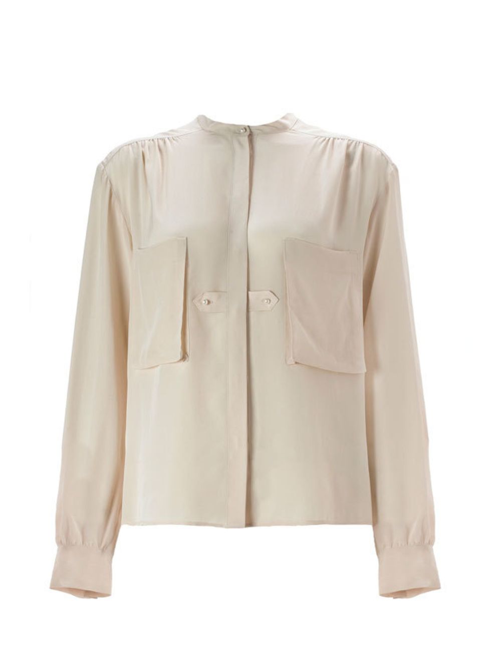 <p>Whistles silk blouse, £85, 0845 899 1222 </p>