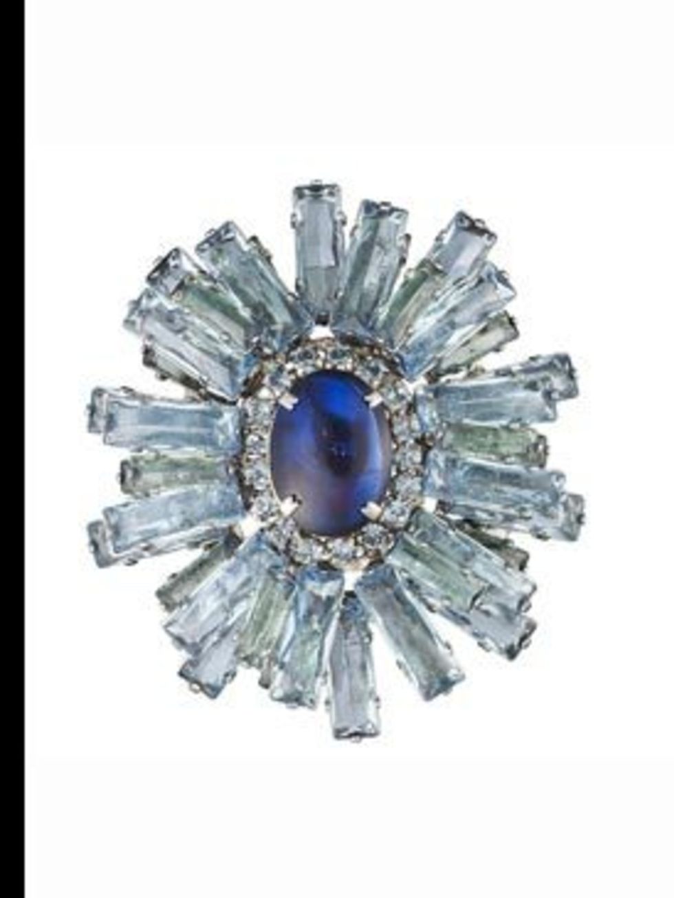 <p>"Eclat" brooch, £520, by Louis Vuitton. For stockist details call 020 7399 4050. </p>