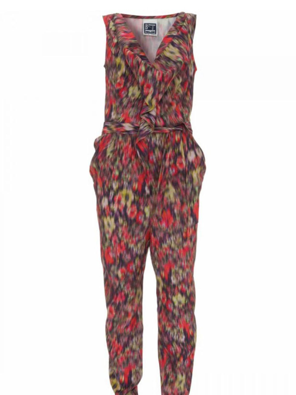 <p>Floral silk jumpsuit, £85, by Topshop (0845 121 4519)</p>