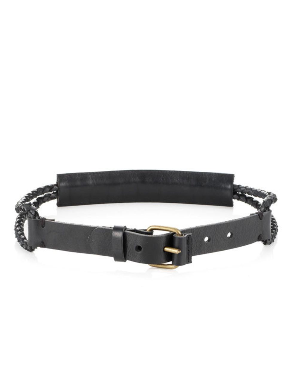 <p>Whistles leather belt, £40, for stockists call 0845 899 1222</p>