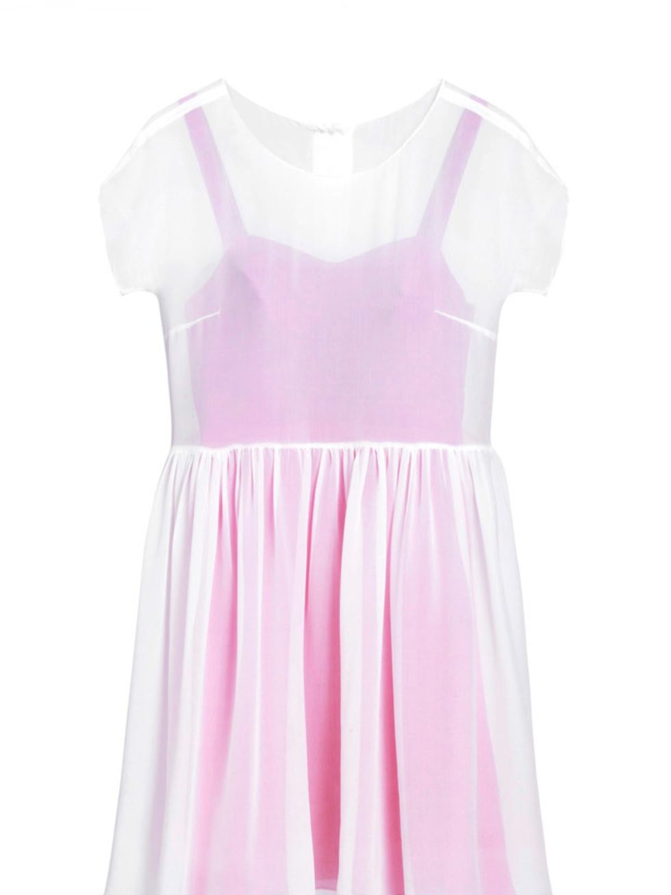 <p>Sheer neon prom dress, £595, by <a href="http://www.mulberry.com/">Mulberry</a></p>