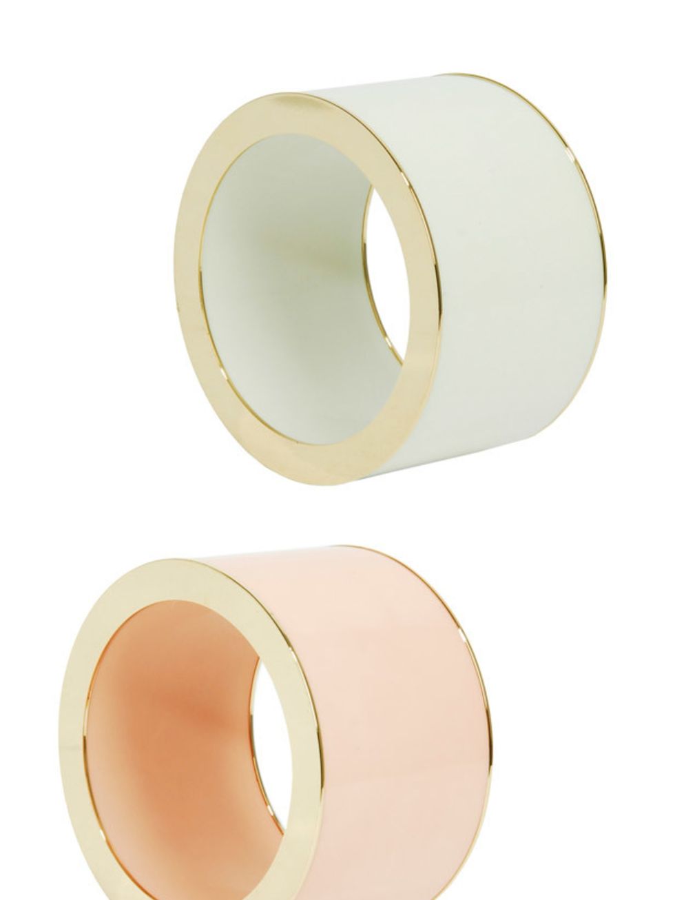<p>Pastel enamel bangles, £100 each, by <a href="http://www.nicolefarhi.com/product/Nicole+Farhi+womens+Accessories/2HAY3/MEDIUM+DECO+BRACELET.htm">Nicole Farhi</a></p>