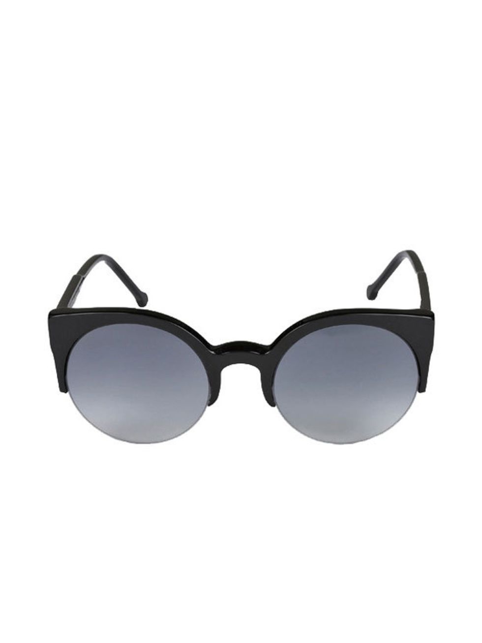 <p>Round frame sunglasses, £118, by Retro Super Future at Bunnyhug </p>