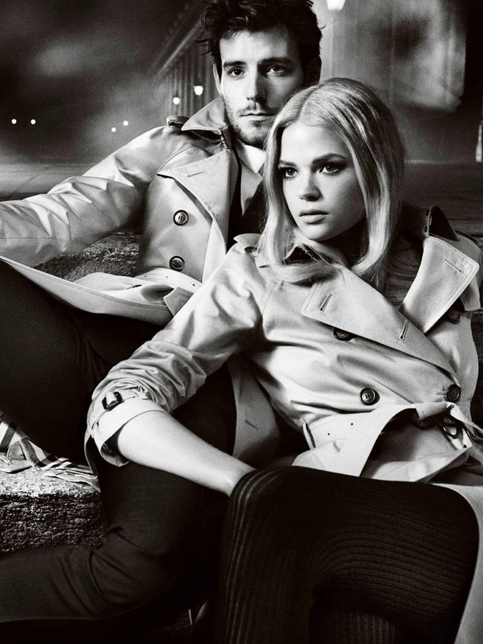 <p>Gabriella Wilde and Roo Panes in the new Burberry campaign</p>