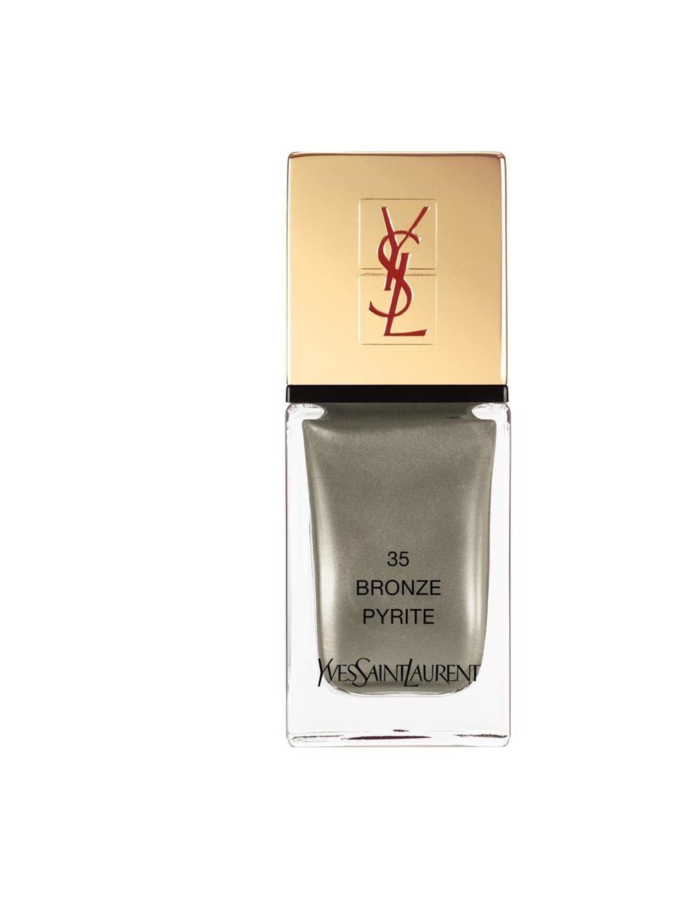 <p>La Laque Couture in Bronze Pyrite No35, £18 by <a href="http://www.yslbeauty.co.uk/">YSL</a></p>