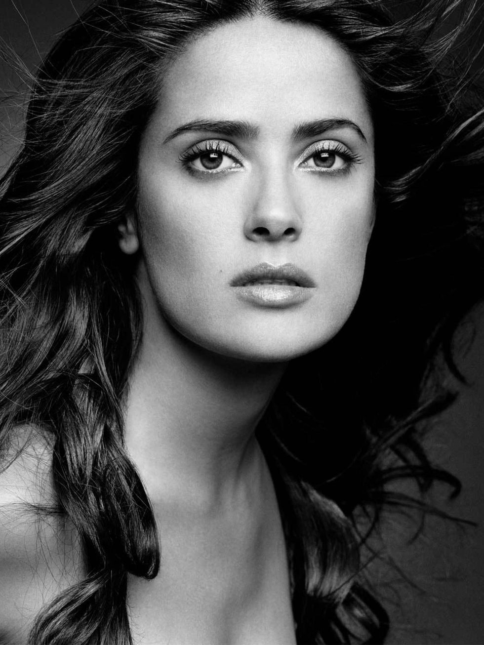 <p>Salma Hayek for Chime for Change</p>
