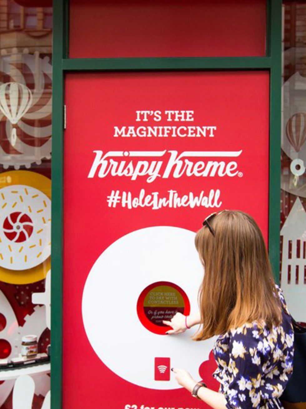<p>FOOD: Krispy Kreme ATM</p>

<p>An ATM. D<span style="line-height:1.6">ispensing Krisy Kremes. Don&rsquo;t worry: it blew our minds too. We&rsquo;ll give you a moment for the idea to settle in&hellip; Back with us? Good. Then know that not only does suc