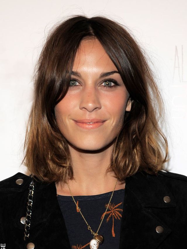 <p>Alexa Chung at her Madewell collection launch</p>